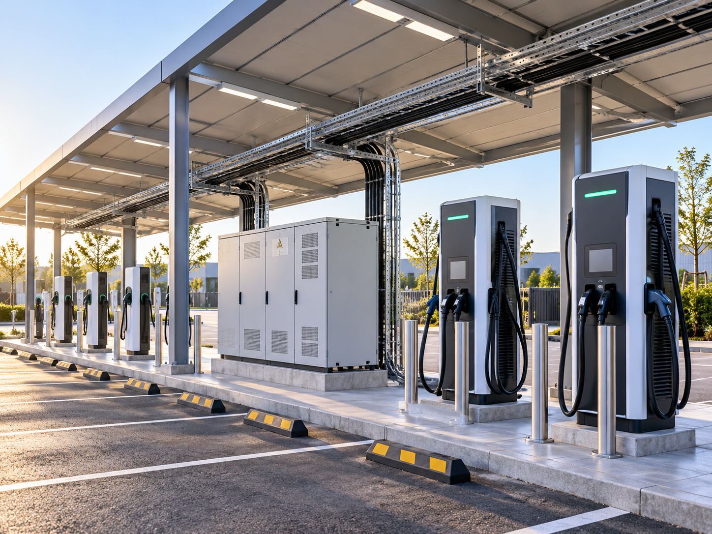 AC and DC charging infrastructure